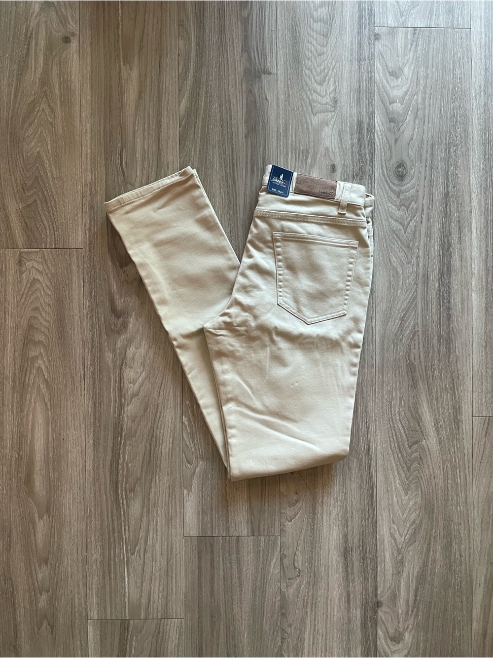 johnnie-O Khaki Slim Straight Pants